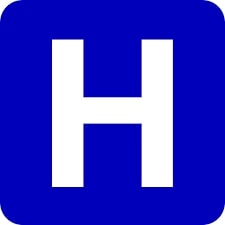 sign for hospital